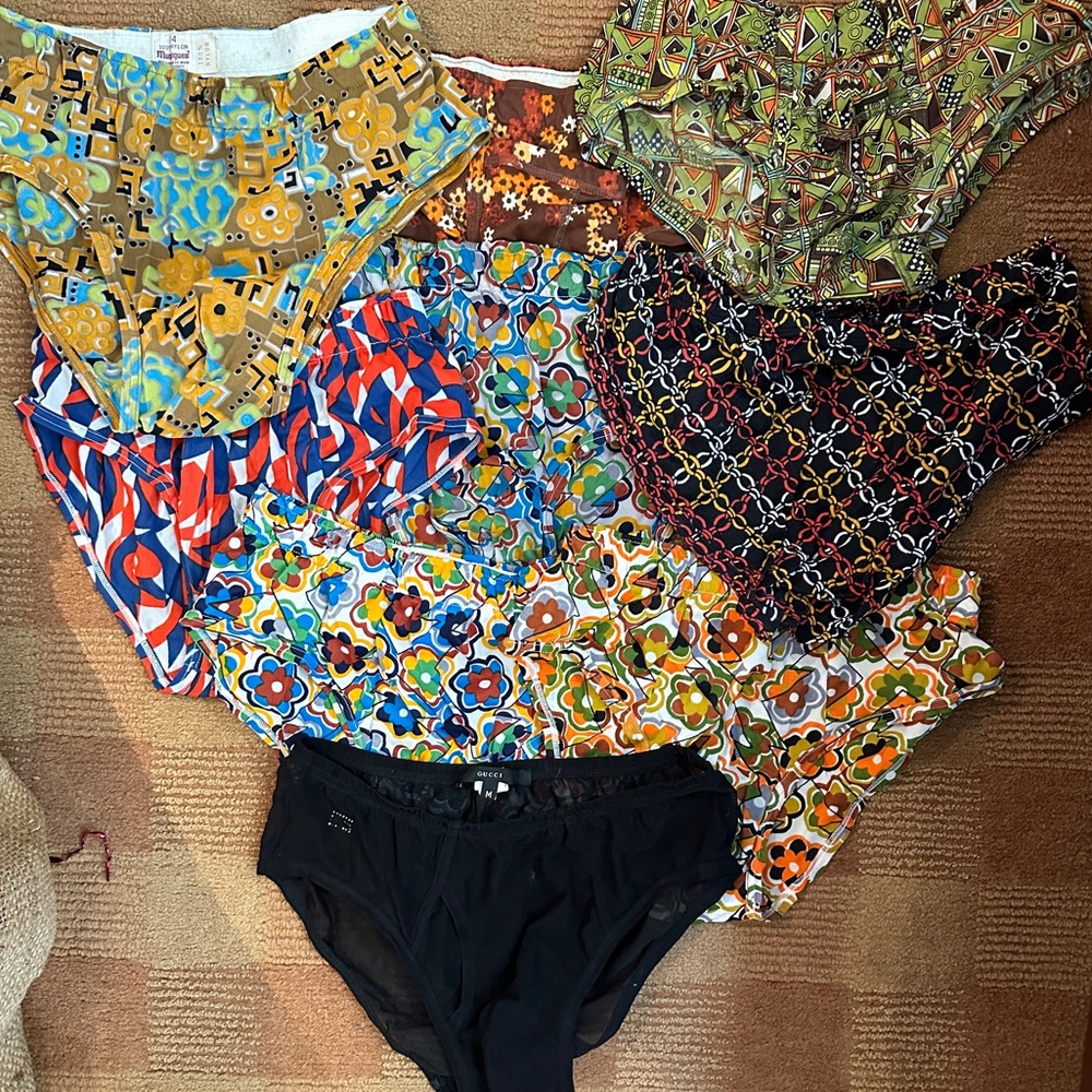 Men’s Vintage Munsingwear and Gucci Briefs